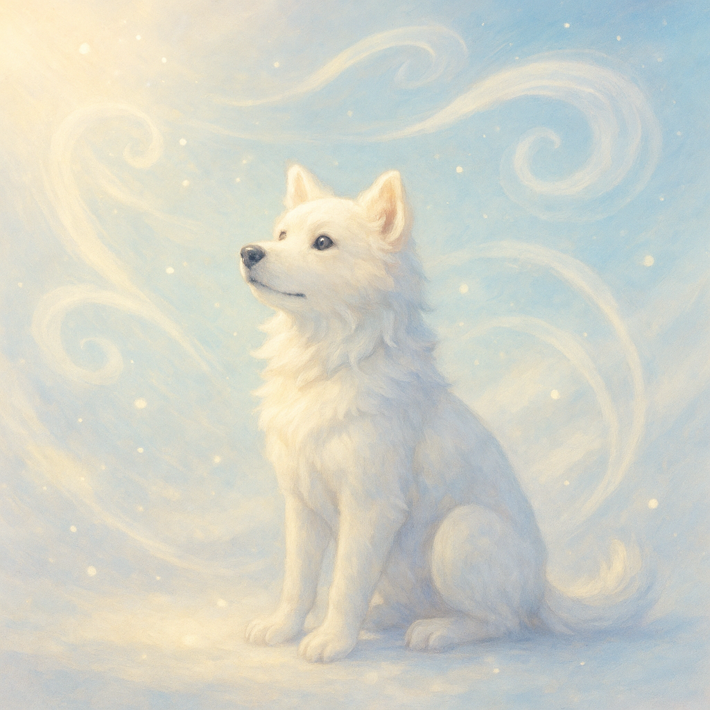 KIN230 白い犬 × 白い風 × 音9 心は風に触れたとき、真実を語り出す